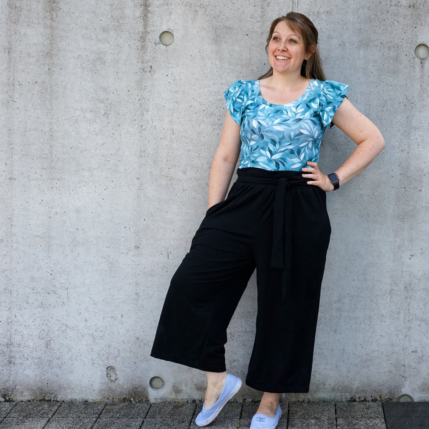 Schnittmuster Rib-Shirt  „Ronja"  als Ebook